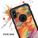 Liquid Abstract Paint Remix V72 - Skin Kit for the iPhone OtterBox Cases