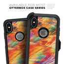 Liquid Abstract Paint Remix V72 - Skin Kit for the iPhone OtterBox Cases