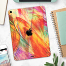 Liquid Abstract Paint Remix V72 - Full Body Skin Decal for the Apple iPad Pro 12.9", 11", 10.5", 9.7", Air or Mini (All Models Available)