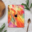 Liquid Abstract Paint Remix V72 - Full Body Skin Decal for the Apple iPad Pro 12.9", 11", 10.5", 9.7", Air or Mini (All Models Available)