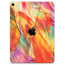 Liquid Abstract Paint Remix V72 - Full Body Skin Decal for the Apple iPad Pro 12.9", 11", 10.5", 9.7", Air or Mini (All Models Available)