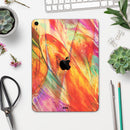 Liquid Abstract Paint Remix V72 - Full Body Skin Decal for the Apple iPad Pro 12.9", 11", 10.5", 9.7", Air or Mini (All Models Available)
