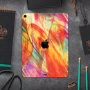 Liquid Abstract Paint Remix V72 - Full Body Skin Decal for the Apple iPad Pro 12.9", 11", 10.5", 9.7", Air or Mini (All Models Available)