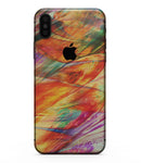 Liquid Abstract Paint Remix V72 - iPhone XS MAX, XS/X, 8/8+, 7/7+, 5/5S/SE Skin-Kit (All iPhones Available)