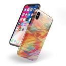 Liquid Abstract Paint Remix V72 - iPhone X Swappable Hybrid Case