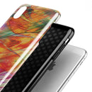 Liquid Abstract Paint Remix V72 - iPhone X Swappable Hybrid Case
