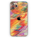 Liquid Abstract Paint Remix V72 - Vinyl Skin Wrap for iPhone 17 Pro Max, 17 Pro, 17 Air, 17, 16 & All Models — Soft Matte or Ultra Gloss