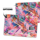 Liquid Abstract Paint Remix V73 - Premium Protective Decal Skin-Kit for the Apple Credit Card