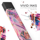 Liquid Abstract Paint Remix V73 - Premium Decal Protective Skin-Wrap Sticker compatible with the Juul Labs vaping device