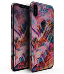 Liquid Abstract Paint Remix V73 - iPhone XS MAX, XS/X, 8/8+, 7/7+, 5/5S/SE Skin-Kit (All iPhones Available)
