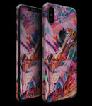 Liquid Abstract Paint Remix V73 - iPhone XS MAX, XS/X, 8/8+, 7/7+, 5/5S/SE Skin-Kit (All iPhones Available)