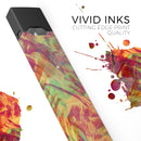 Liquid Abstract Paint Remix V74 - Premium Decal Protective Skin-Wrap Sticker compatible with the Juul Labs vaping device