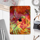 Liquid Abstract Paint Remix V74 - Full Body Skin Decal for the Apple iPad Pro 12.9", 11", 10.5", 9.7", Air or Mini (All Models Available)