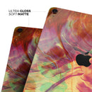 Liquid Abstract Paint Remix V74 - Full Body Skin Decal for the Apple iPad Pro 12.9", 11", 10.5", 9.7", Air or Mini (All Models Available)