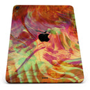 Liquid Abstract Paint Remix V74 - Full Body Skin Decal for the Apple iPad Pro 12.9", 11", 10.5", 9.7", Air or Mini (All Models Available)