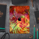 Liquid Abstract Paint Remix V74 - Full Body Skin Decal for the Apple iPad Pro 12.9", 11", 10.5", 9.7", Air or Mini (All Models Available)