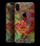 Liquid Abstract Paint Remix V74 - iPhone XS MAX, XS/X, 8/8+, 7/7+, 5/5S/SE Skin-Kit (All iPhones Available)
