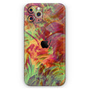 Liquid Abstract Paint Remix V74  - Protective Skin Wrap & Decal – Compatible with iPhone SE to iPhone 17 Pro Max (All Models)