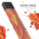 Liquid Abstract Paint Remix V75 - Premium Decal Protective Skin-Wrap Sticker compatible with the Juul Labs vaping device