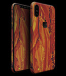 Liquid Abstract Paint Remix V75 - iPhone XS MAX, XS/X, 8/8+, 7/7+, 5/5S/SE Skin-Kit (All iPhones Available)