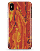 Liquid Abstract Paint Remix V75 - iPhone X Clipit Case