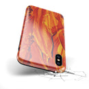 Liquid Abstract Paint Remix V75 - iPhone X Swappable Hybrid Case