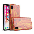 Liquid Abstract Paint Remix V75 - iPhone X Swappable Hybrid Case