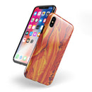 Liquid Abstract Paint Remix V75 - iPhone X Swappable Hybrid Case