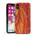 Liquid Abstract Paint Remix V75 - iPhone X Swappable Hybrid Case