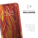 Liquid Abstract Paint Remix V75  - Protective Skin Wrap & Decal – Compatible with iPhone SE to iPhone 17 Pro Max (All Models)