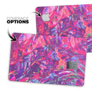 Liquid Abstract Paint Remix V76 - Premium Protective Decal Skin-Kit for the Apple Credit Card