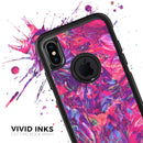Liquid Abstract Paint Remix V76 - Skin Kit for the iPhone OtterBox Cases