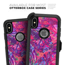 Liquid Abstract Paint Remix V76 - Skin Kit for the iPhone OtterBox Cases
