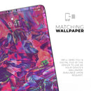 Liquid Abstract Paint Remix V76 - Full Body Skin Decal for the Apple iPad Pro 12.9", 11", 10.5", 9.7", Air or Mini (All Models Available)
