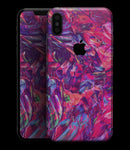 Liquid Abstract Paint Remix V76 - iPhone XS MAX, XS/X, 8/8+, 7/7+, 5/5S/SE Skin-Kit (All iPhones Available)