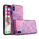 Liquid Abstract Paint Remix V76 - iPhone X Swappable Hybrid Case