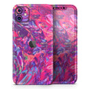 Liquid Abstract Paint Remix V76  - Protective Skin Wrap & Decal – Compatible with iPhone SE to iPhone 17 Pro Max (All Models)