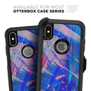Liquid Abstract Paint Remix V77 - Skin Kit for the iPhone OtterBox Cases