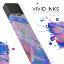 Liquid Abstract Paint Remix V77 - Premium Decal Protective Skin-Wrap Sticker compatible with the Juul Labs vaping device