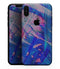 Liquid Abstract Paint Remix V77 - iPhone XS MAX, XS/X, 8/8+, 7/7+, 5/5S/SE Skin-Kit (All iPhones Available)