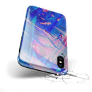 Liquid Abstract Paint Remix V77 - iPhone X Swappable Hybrid Case