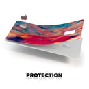 Liquid Abstract Paint Remix V78 - Premium Protective Decal Skin-Kit for the Apple Credit Card