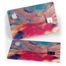 Liquid Abstract Paint Remix V78 - Premium Protective Decal Skin-Kit for the Apple Credit Card