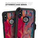 Liquid Abstract Paint Remix V78 - Skin Kit for the iPhone OtterBox Cases