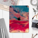 Liquid Abstract Paint Remix V78 - Full Body Skin Decal for the Apple iPad Pro 12.9", 11", 10.5", 9.7", Air or Mini (All Models Available)