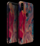 Liquid Abstract Paint Remix V78 - iPhone XS MAX, XS/X, 8/8+, 7/7+, 5/5S/SE Skin-Kit (All iPhones Available)