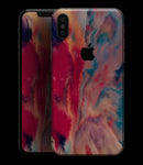 Liquid Abstract Paint Remix V78 - iPhone XS MAX, XS/X, 8/8+, 7/7+, 5/5S/SE Skin-Kit (All iPhones Available)