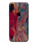 Liquid Abstract Paint Remix V78 - iPhone XS MAX, XS/X, 8/8+, 7/7+, 5/5S/SE Skin-Kit (All iPhones Available)