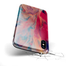 Liquid Abstract Paint Remix V78 - iPhone X Swappable Hybrid Case