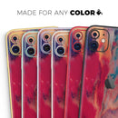 Liquid Abstract Paint Remix V78 - Vinyl Skin Wrap for iPhone 17 Pro Max, 17 Pro, 17 Air, 17, 16 & All Models — Soft Matte or Ultra Gloss